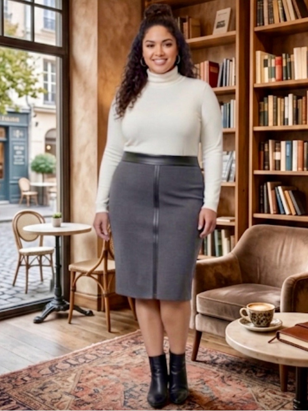Chic & Classic Style & Co 24W Pencil Skirt - Dry Cleaned
